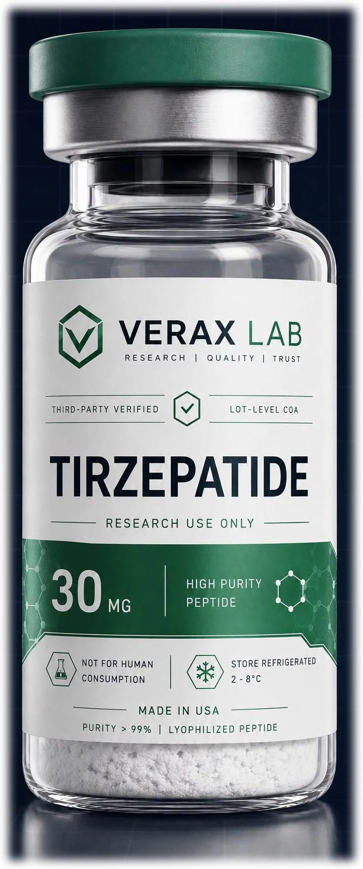 Tirzepatide vial